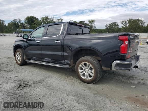 2023 Chevrolet Silverado 1500 LTZ с VIN 2GCUDGED7P1150891, выставлен на аукционе Copart как лот 84211915 с пробегом 21 952 миль миль и Списание • Salvage title. История ставок и продаж доступна на DreamBid. Изображение 2.