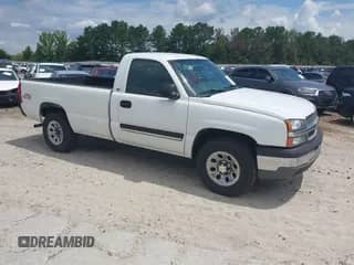 2005 Chevrolet Silverado 1500 Z71 with VIN 1GCEK14T75E235791, listed as a IAAI auction lot 42665984 with 124,449 mi miles and . Bid and sale history available at DreamBid. Image 1.
