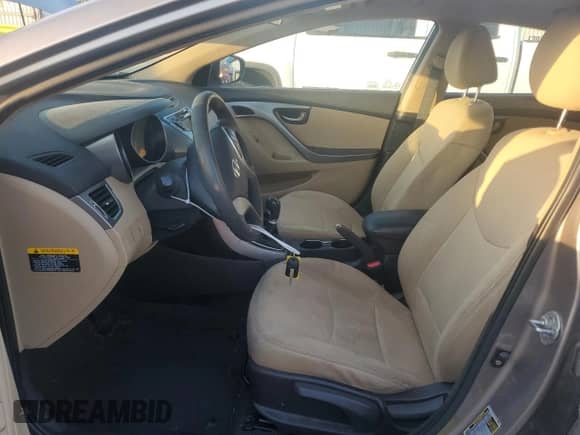 2011 Hyundai Elantra GLS z VIN 5NPDH4AE0BH042041, wystawiony jako Copart lot #61788785 z przebiegiem 160 670 mil mil oraz Szkoda całkowita • Salvage title. Historia ofert i sprzedaży dostępna na DreamBid. Obrazek 7.