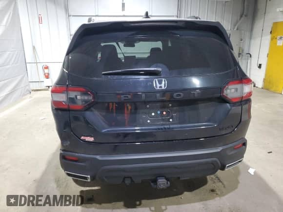 2025 Honda Pilot Sport z VIN 5FNYG1H37SB036548, wystawiony jako Copart lot #53238765 z przebiegiem 22 270 mil mil oraz Szkoda całkowita • Salvage title. Historia ofert i sprzedaży dostępna na DreamBid. Obrazek 6.