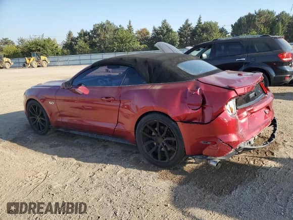 2016 Ford Mustang GT Premium с VIN 1FATP8FF7G5243990, выставлен на аукционе Copart как лот 80881495 с пробегом 68 860 миль миль и Списание • Salvage title. История ставок и продаж доступна на DreamBid. Изображение 2.