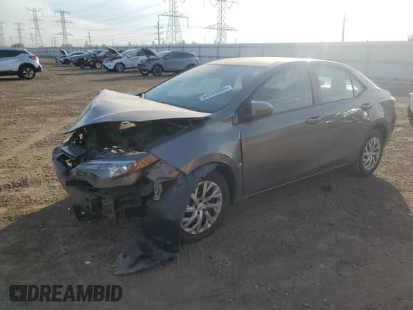 2019 Toyota Corolla LE с VIN 2T1BURHE3KC199345, выставлен на аукционе Copart как лот 84569085 с пробегом 87 055 миль миль и Списание • Salvage title. История ставок и продаж доступна на DreamBid. Изображение 1.