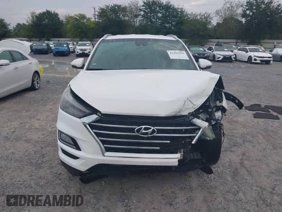 2020 Hyundai Tucson Limited with VIN KM8J3CALXLU247217, listed as a IAAI auction lot 43301999 with 102,766 mi miles and . Bid and sale history available at DreamBid. Image 12.