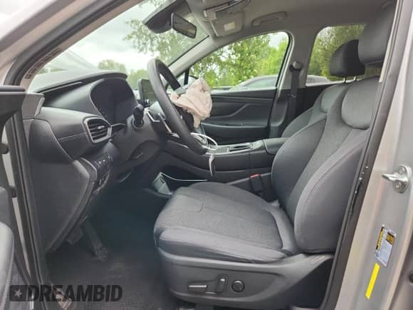 2021 Hyundai Santa Fe SEL with VIN 5NMS2DAJXMH348055, listed as a Copart auction lot 69073235 with 47,402 mi miles and Salvage title. Bid and sale history available at DreamBid. Image 7.