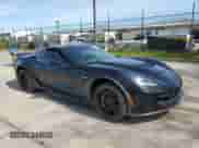 2019 Chevrolet Corvette Z06 3LZ with VIN 1G1YU2D69K5600127, listed as a Copart auction lot 46888204 with Not provided miles and Salvage title. Bid and sale history available at DreamBid. Image 4.