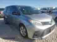 2018 Toyota Sienna L with VIN 5TDZZ3DC4JS925902, listed as a Copart auction lot 85373474 with 109,250 mi miles and Salvage title. Bid and sale history available at DreamBid. Image 4.