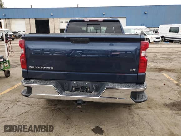 2021 Chevrolet Silverado 1500 LT with VIN 1GCRYDEK0MZ145963, listed as a Copart auction lot 79330384 with 152,685 mi miles and Clean title. Bid and sale history available at DreamBid. Image 6.