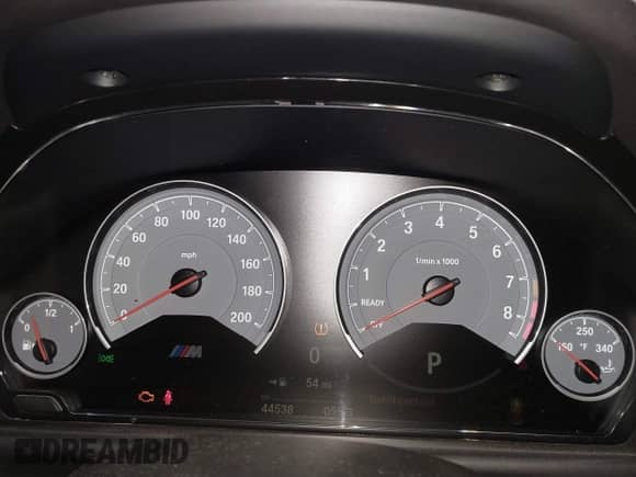 2015 BMW M3 with VIN WBS3C9C5XFP803102, listed as a IAAI auction lot 41616127 with 44,538 mi miles and . Bid and sale history available at DreamBid. Image 7.