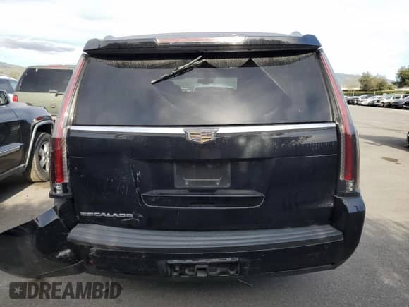 2018 Cadillac Escalade ESV z VIN 1GYS3GKJ4JR298896, wystawiony jako Copart lot #47852495 z przebiegiem 45 582 mil mil oraz Szkoda całkowita • Salvage title. Historia ofert i sprzedaży dostępna na DreamBid. Obrazek 6.