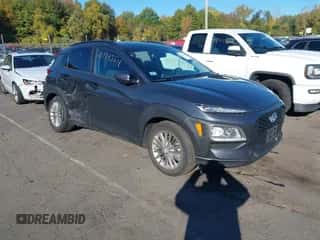 2018 Hyundai Kona SEL with VIN KM8K2CAA7JU132402, listed as a IAAI auction lot 43394354 with 62,525 mi miles and . Bid and sale history available at DreamBid. Image 1.