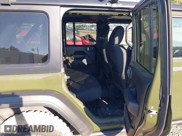 2022 Jeep Wrangler Unlimited Sport S с VIN 1C4HJXDG9NW196203, выставлен на аукционе IAAI как лот 43242883 с пробегом 90 223 миль миль и . История ставок и продаж доступна на DreamBid. Изображение 8.