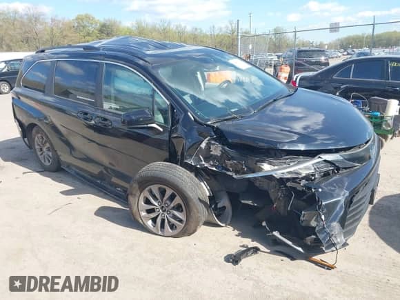 2022 Toyota Sienna LE с VIN 5TDKSKFC1NS073088, выставлен на аукционе IAAI как лот 42053729 с пробегом 44 355 миль миль и . История ставок и продаж доступна на DreamBid. Изображение 1.