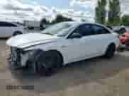 2025 Hyundai Elantra N Line with VIN KMHLR4DF3SU983191, listed as a Copart auction lot 71664055 with 11,804 mi miles and Salvage title. Bid and sale history available at DreamBid. Image 1.