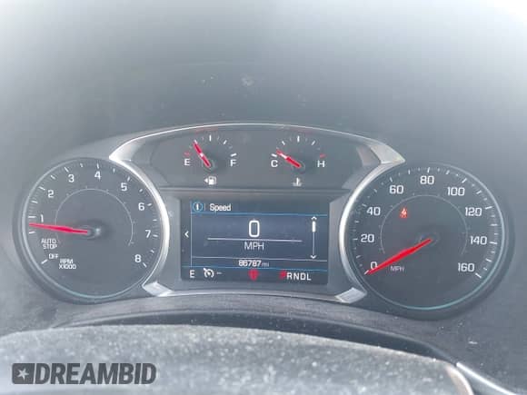 2019 Chevrolet Equinox LT с VIN 2GNAXUEV5K6196787, выставлен на аукционе IAAI как лот 43400091 с пробегом 86 787 миль миль и . История ставок и продаж доступна на DreamBid. Изображение 7.