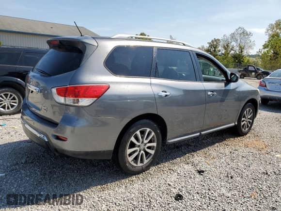 2015 Nissan Pathfinder SL with VIN 5N1AR2MM2FC656867, listed as a Copart auction lot 80204715 with 153,854 mi miles and Non repairable. Bid and sale history available at DreamBid. Image 3.