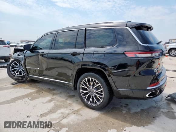 2021 Jeep Grand Cherokee Summit Reserve with VIN 1C4RJKEG0M8103657, listed as a Copart auction lot 70553005 with 91,168 mi miles and Salvage title. Bid and sale history available at DreamBid. Image 2.