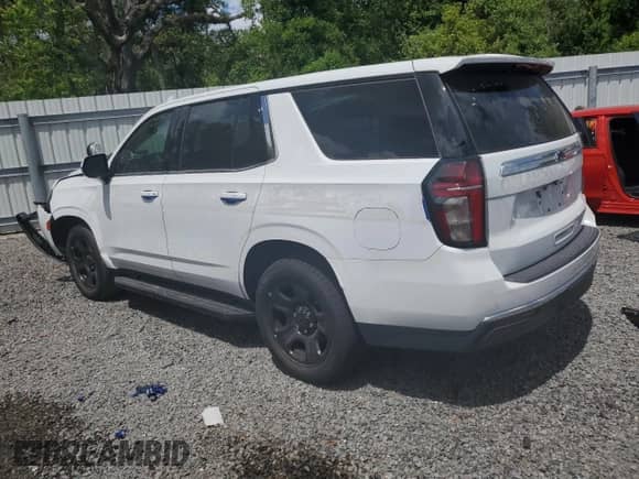 2022 Chevrolet Tahoe Commercial with VIN 1GNSCLEDXNR165867, listed as a Copart auction lot 50922675 with 46,151 mi miles and Non repairable. Bid and sale history available at DreamBid. Image 2.