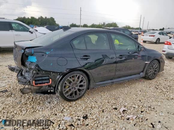 2019 Subaru WRX STI Limited with VIN JF1VA2V6XK9830825, listed as a Copart auction lot 69884295 with 43,408 mi miles and Salvage title. Bid and sale history available at DreamBid. Image 3.