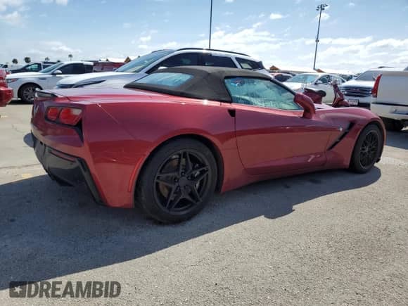 2014 Chevrolet Corvette 3LT с VIN 1G1YF3D77E5114705, выставлен на аукционе Copart как лот 75077984 с пробегом Не указан миль и Списание • Salvage title. История ставок и продаж доступна на DreamBid. Изображение 3.