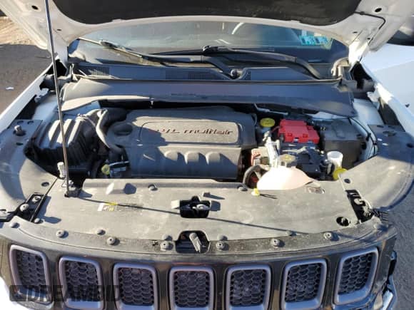 2021 Jeep Compass 80th Anniversary with VIN 3C4NJDEB5MT570623, listed as a Copart auction lot 85133655 with 56,952 mi miles and Salvage title. Bid and sale history available at DreamBid. Image 12.