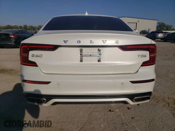 2020 Volvo S60 R-Design с VIN 7JR102FM7LG054578, выставлен на аукционе Copart как лот 73871564 с пробегом 38 381 миль миль и Чистый • Clean title. История ставок и продаж доступна на DreamBid. Изображение 6.