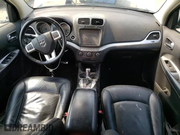 2014 Dodge Journey SXT with VIN 3C4PDCBB6ET134685, listed as a Copart auction lot 58577595 with 213,926 mi miles and Salvage title. Bid and sale history available at DreamBid. Image 8.