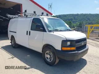 2016 Chevrolet Express Cargo with VIN 1GCWGAFF1G1297856, listed as a IAAI auction lot 42540588 with 170,515 mi miles and . Bid and sale history available at DreamBid. Image 1.
