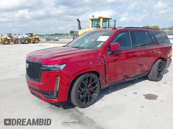 2023 Cadillac Escalade 4WD Sport z VIN 1GYS4FKLXPR327898, wystawiony jako IAAI lot #41420214 z przebiegiem 11 960 mil mil oraz . Historia ofert i sprzedaży dostępna na DreamBid. Obrazek 22.