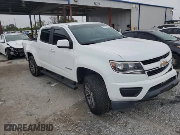 2019 Chevrolet Colorado 2WD Work Truck with VIN 1GCGSBEN2K1214249, listed as a Copart auction lot 84964155 with 80,998 mi miles and Salvage title. Bid and sale history available at DreamBid. Image 4.