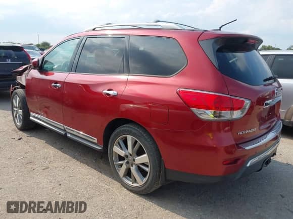 2014 Nissan Pathfinder S z VIN 5N1AR2MN2EC615825, wystawiony jako IAAI lot #43081365 z przebiegiem 167 514 mil mil oraz . Historia ofert i sprzedaży dostępna na DreamBid. Obrazek 3.