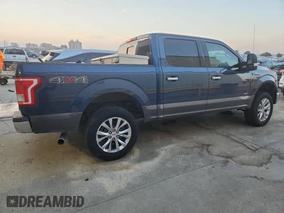 2017 Ford F-150 Lariat z VIN 1FTEW1EG0HKD85866, wystawiony jako Copart lot #84581145 z przebiegiem 121 397 mil mil oraz Szkoda całkowita • Salvage title. Historia ofert i sprzedaży dostępna na DreamBid. Obrazek 3.
