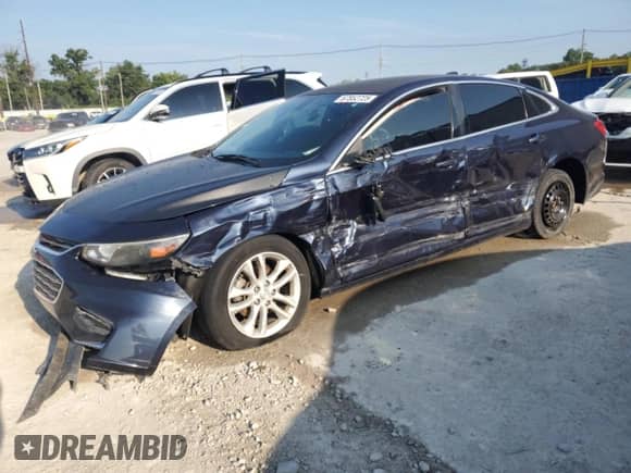 2016 Chevrolet Malibu LT с VIN 1G1ZE5ST1GF191702, выставлен на аукционе Copart как лот 67852725 с пробегом 167 208 миль миль и На запчасти • Non repairable. История ставок и продаж доступна на DreamBid. Изображение 1.