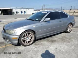 2004 BMW 3 Series 330Ci with VIN WBABD53474PL12383, listed as a Copart auction lot 58995295 with 206,967 mi miles and Clean title. Bid and sale history available at DreamBid. Image 1.