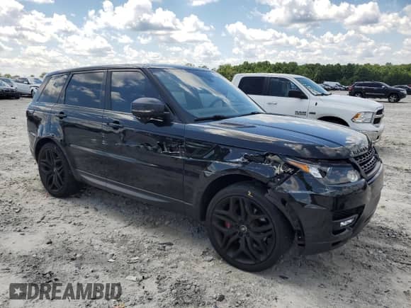 2015 Land Rover Range Rover Sport Supercharged with VIN SALWR2TF0FA518844, listed as a Copart auction lot 63207285 with 139,239 mi miles and Salvage title. Bid and sale history available at DreamBid. Image 4.