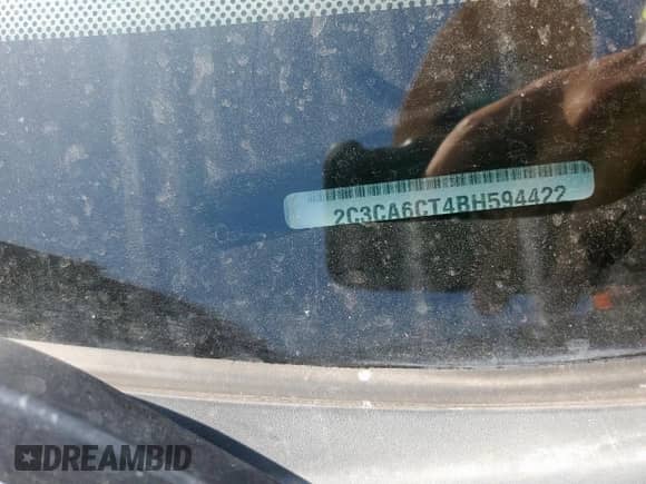 2011 Chrysler 300 C с VIN 2C3CA6CT4BH594422, выставлен на аукционе Copart как лот 61682705 с пробегом Не указан миль и Списание • Salvage title. История ставок и продаж доступна на DreamBid. Изображение 12.