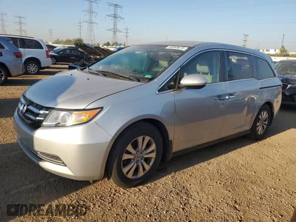 2014 Honda Odyssey EX с VIN 5FNRL5H42EB033125, выставлен на аукционе Copart как лот 80369675 с пробегом 158 290 миль миль и Списание • Salvage title. История ставок и продаж доступна на DreamBid. Изображение 1.