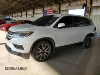 2017 Honda Pilot EX-L with VIN 5FNYF5H54HB013930, listed as a Copart auction lot 71901295 with 153,273 mi miles and Salvage title. Bid and sale history available at DreamBid. Image 1.