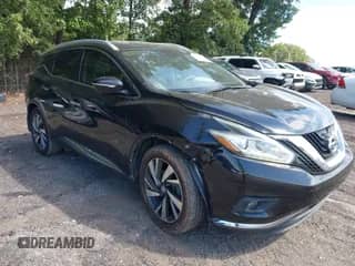 2015 Nissan Murano Platinum с VIN 5N1AZ2MG1FN255731, выставлен на аукционе IAAI как лот 43124132 с пробегом 219 575 миль миль и . История ставок и продаж доступна на DreamBid. Изображение 1.