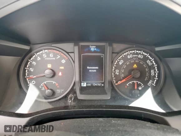 2018 Toyota Tacoma SR z VIN 5TFAX5GN4JX120536, wystawiony jako Copart lot #59206285 z przebiegiem 134 787 mil mil oraz Szkoda całkowita • Salvage title. Historia ofert i sprzedaży dostępna na DreamBid. Obrazek 9.