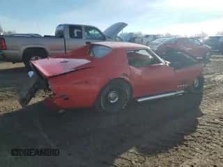 1969 Chevrolet Corvette с VIN 194379S704083, выставлен на аукционе Copart как лот 79669434 с пробегом 56 699 миль миль и Чистый • Clean title. История ставок и продаж доступна на DreamBid. Изображение 3.
