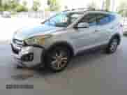 2013 Hyundai Santa Fe Sport with VIN 5XYZU3LA0DG098741, listed as a IAAI auction lot 43054236 with 136,127 mi miles and . Bid and sale history available at DreamBid. Image 2.