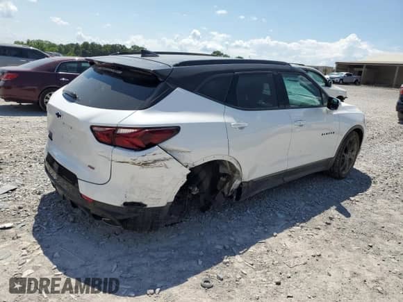 2022 Chevrolet Blazer RS с VIN 3GNKBERSXNS197819, выставлен на аукционе Copart как лот 68458015 с пробегом 29 362 миль миль и Списание • Salvage title. История ставок и продаж доступна на DreamBid. Изображение 3.