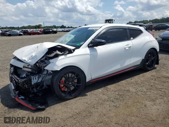 2022 Hyundai Veloster z VIN KMHT36AH9NU014437, wystawiony jako Copart lot #68401645 z przebiegiem 41 845 mil mil oraz Szkoda całkowita • Salvage title. Historia ofert i sprzedaży dostępna na DreamBid. Obrazek 1.