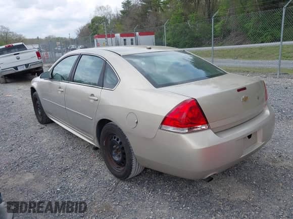 2012 Chevrolet Impala Police Police with VIN 2G1WD5E37C1202978, listed as a IAAI auction lot 42106770 with 198,664 mi miles and . Bid and sale history available at DreamBid. Image 3.