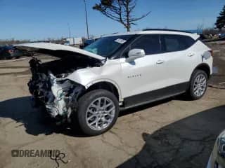 2023 Chevrolet Blazer LT с VIN 3GNKBJRS2PS104030, выставлен на аукционе Copart как лот 51821585 с пробегом 34 846 миль миль и На запчасти • Non repairable. История ставок и продаж доступна на DreamBid. Изображение 1.