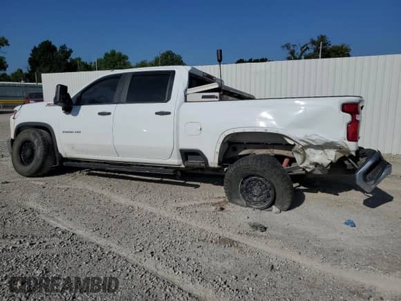 2023 Chevrolet Silverado 2500HD Work Truck with VIN 1GC1YLE71PF138657, listed as a Copart auction lot 68417804 with Not provided miles and Salvage title. Bid and sale history available at DreamBid. Image 2.