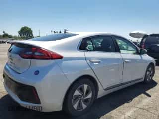 2018 Hyundai Ioniq SEL with VIN KMHC75LC3JU089516, listed as a Copart auction lot 67474485 with 104,961 mi miles and Salvage title. Bid and sale history available at DreamBid. Image 3.