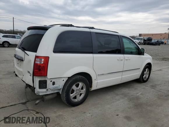 2009 Dodge Grand Caravan SXT with VIN 2D8HN54169R584641, listed as a Copart auction lot 49898095 with 201,458 mi miles and Salvage title. Bid and sale history available at DreamBid. Image 3.