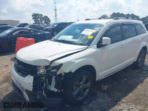2015 Dodge Journey Crossroad with VIN 3C4PDCGG0FT564587, listed as a IAAI auction lot 43041183 with 95,443 mi miles and . Bid and sale history available at DreamBid. Image 6.