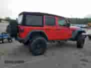2021 Jeep Wrangler Unlimited Rubicon z VIN 1C4HJXFN4MW514237, wystawiony jako Copart lot #66986385 z przebiegiem 87 079 mil mil oraz Szkoda całkowita • Salvage title. Historia ofert i sprzedaży dostępna na DreamBid. Obrazek 3.